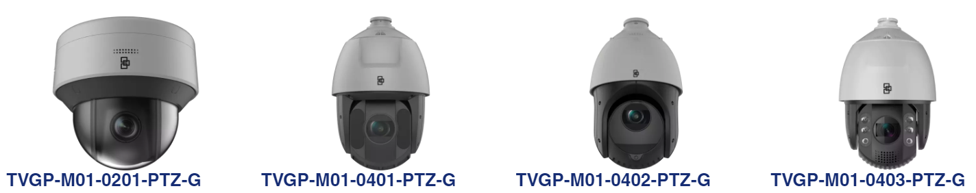 Kamery PTZ TruVision serii M i P