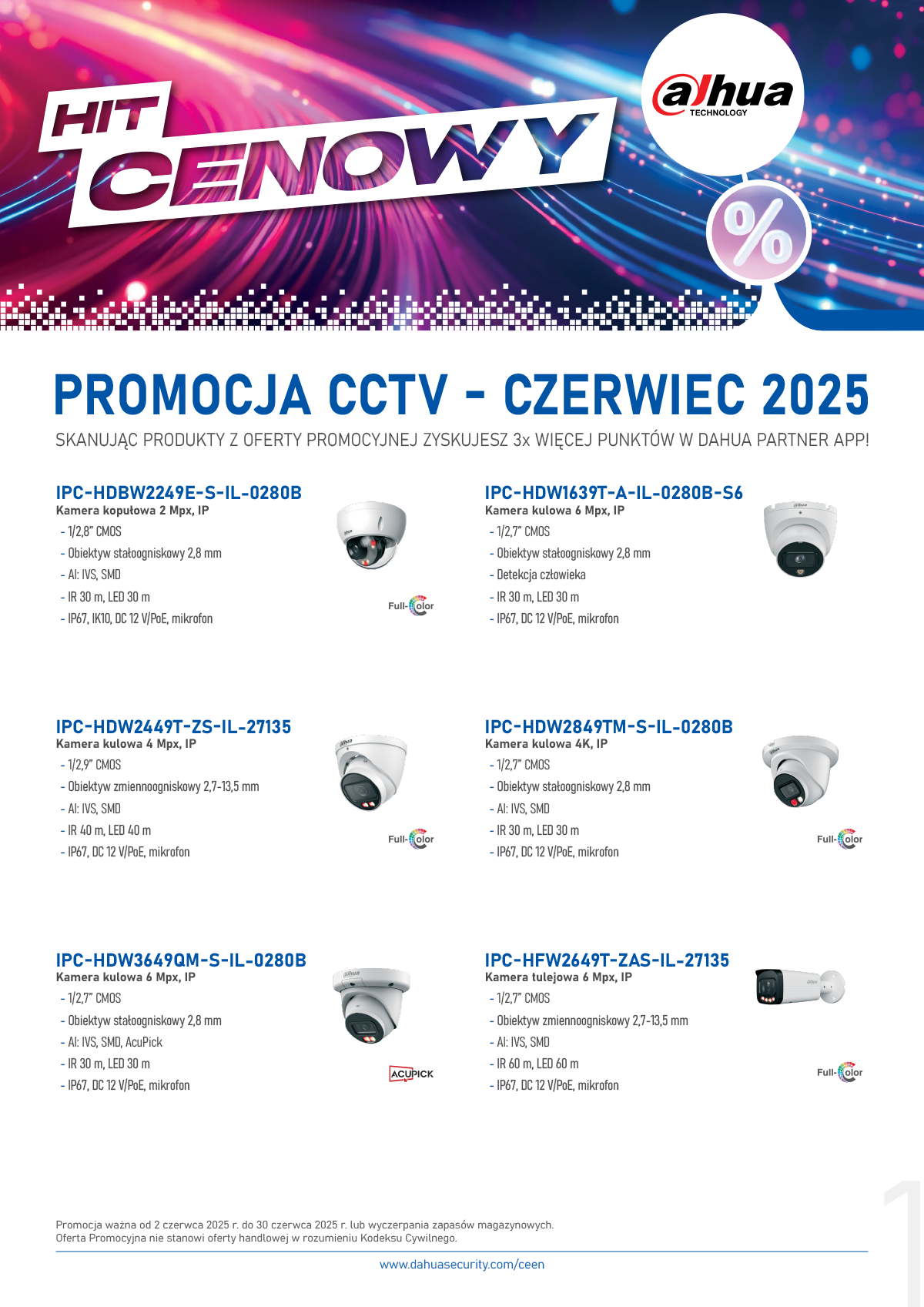 Promocja Dahua Czerwiec