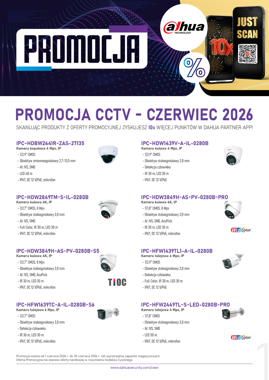 Dahua Promocja Czerwiec