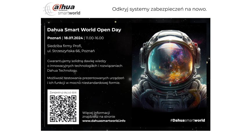 Open Day z Dahua już 18.07.2024
