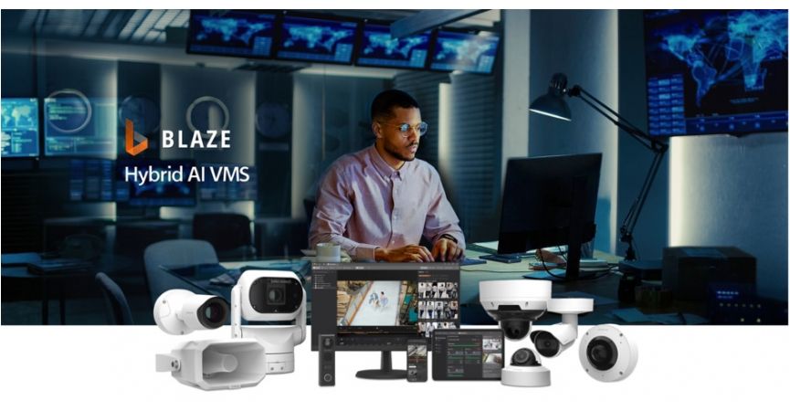 BLAZE Hybrid AI VMS - Nowy wymiar zarządzania wideo od Hanwha Vision