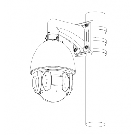 Adapter do montażu słupowego Dahua - PFA150-V2