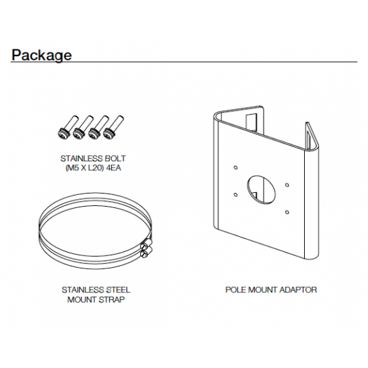 Adapter Hanwha - SBP-302PM