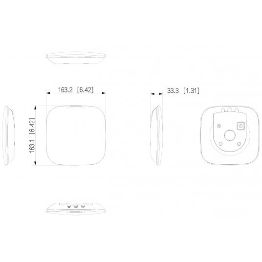 Bezprzewodowa centrala alarmowa Dahua - ARC3000H-GW2(868) -zdjęcie numer 4