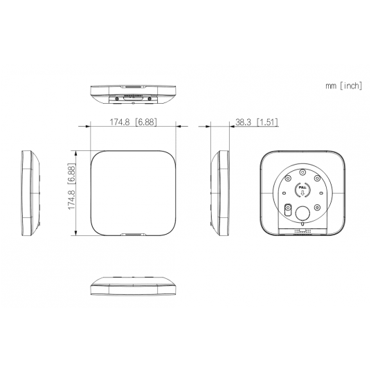 Bezprzewodowa centrala alarmowa Dahua – ARC3800H-W2(868) -zdjęcie numer 3