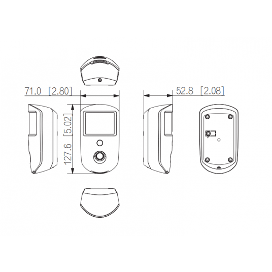 Bezprzewodowa czujka PIR z kamerą Dahua - ARD1731-W2(868)