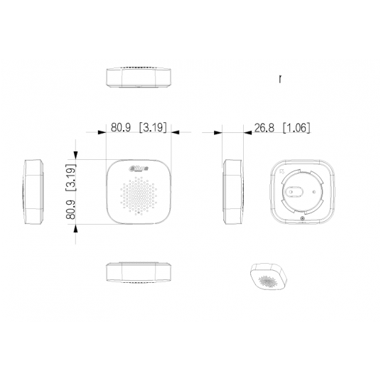 Bezprzewodowa syrena alarmowa 868 MHz – ARA12-W2(868) -zdjęcie numer 4