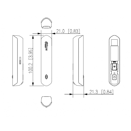Bezprzewodowy czujnik drzwi Dahua - ARD323-W2(868) -zdjęcie numer 4
