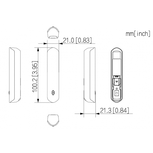 Bezprzewodowy czujnik drzwi Plus Dahua - ARD324-W2(868) -zdjęcie numer 4
