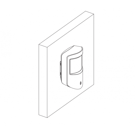 Bezprzewodowy czujnik ruchu PIR Dahua - ARD1233-W2(868) -zdjęcie numer 5