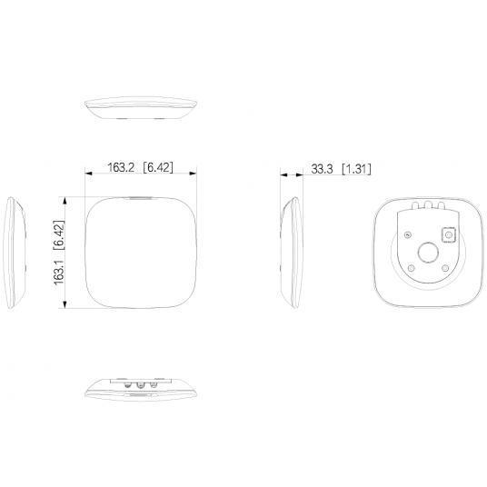 Bezprzewodowy repeater alarmowy Dahua - ARA43-W2(868) -zdjęcie numer 4