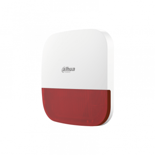 Bezprzewodowy sygnalizator optyczno-akustyczny Dahua czerwony - ARA13-W2(868)(Red)