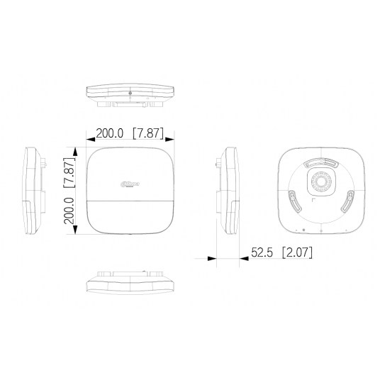 Bezprzewodowy sygnalizator optyczno-akustyczny Dahua niebieski - ARA13-W2(868)(Blue) -zdjęcie numer 4