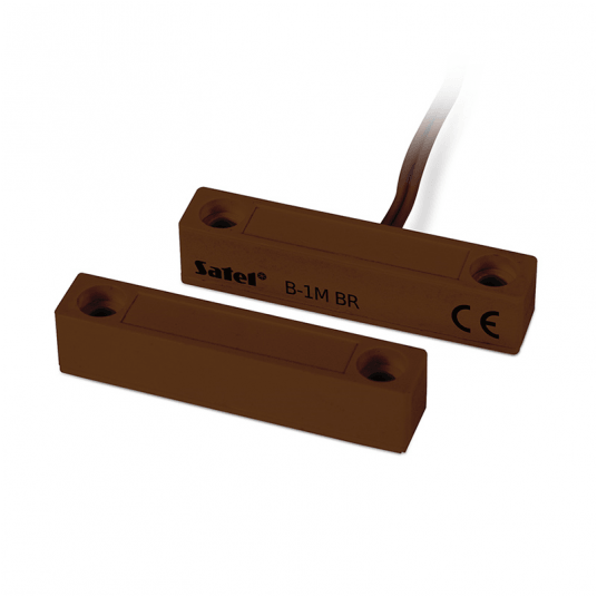 Czujka magnetyczna boczna Satel - B-1M BR (10 sztuk)