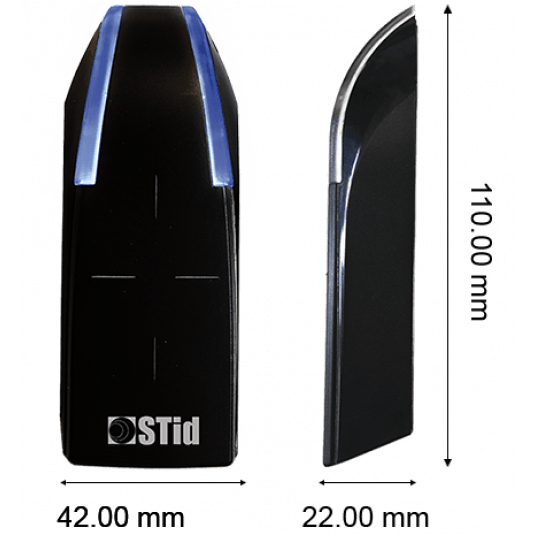 Czytnik kontroli dostępu Mullion TTL StID Security - ARC1S-R31-B/BT1-13LA/1