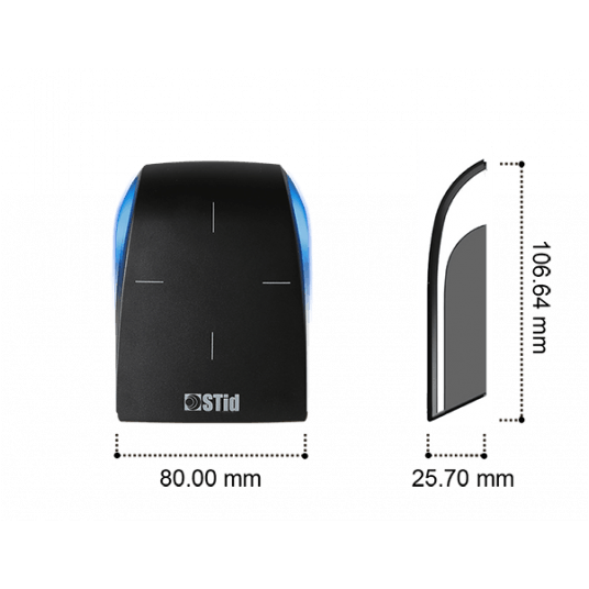 Czytnik kontroli dostępu W33 StID Security - ARCS-W33-A/BT1-7OS/1