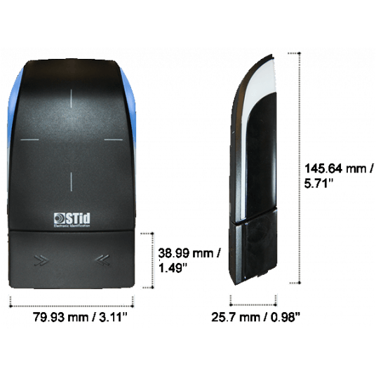 Czytnik kontroli dostępu WX3 StID Security - ARCS-WX3-I/BT2-7OS/1