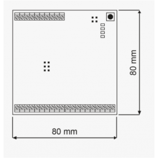 Ekspander 2 przejść Roger - MCX2D