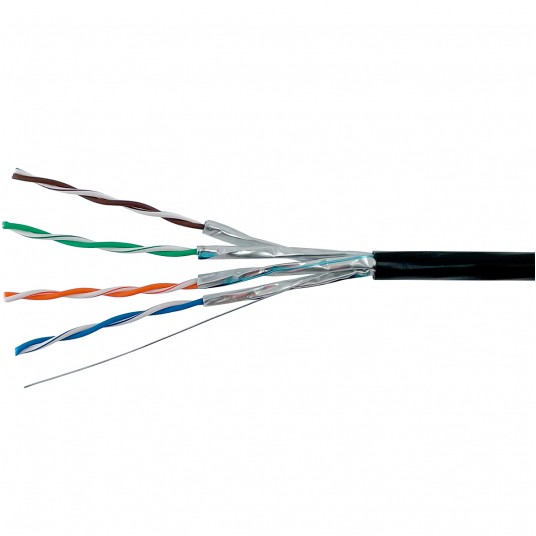Kabel kat. 6A/7 U/FTP PE 700MHz zewnętrzny suchy Fca 500m CobiCabling - C23-1930