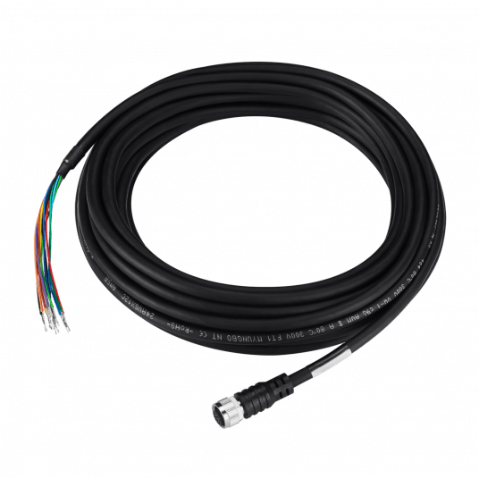 Kabel zasilający, kolor czarny, 5m, Hanwha Vision - SPP-C12050P