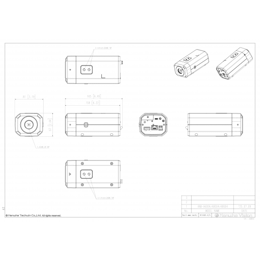 Kamera Box 5MP AI Hanwha Vision - XNB-A8004 -zdjęcie numer 5