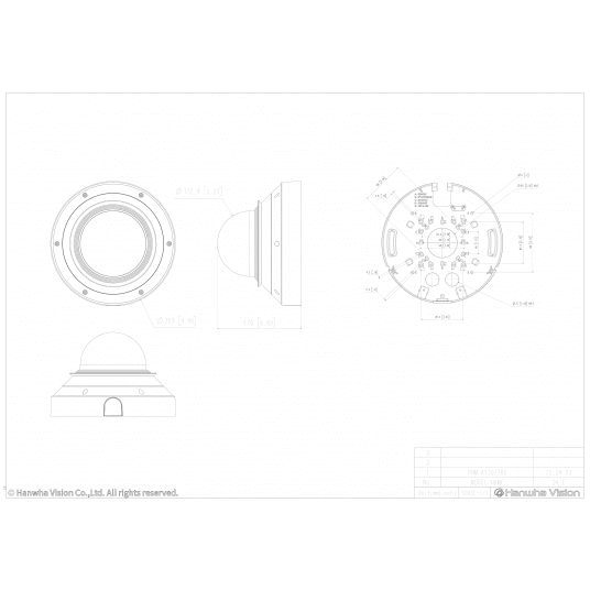 Kamera fisheye Hanwha Vision - PNM-A13022RV -zdjęcie numer 6