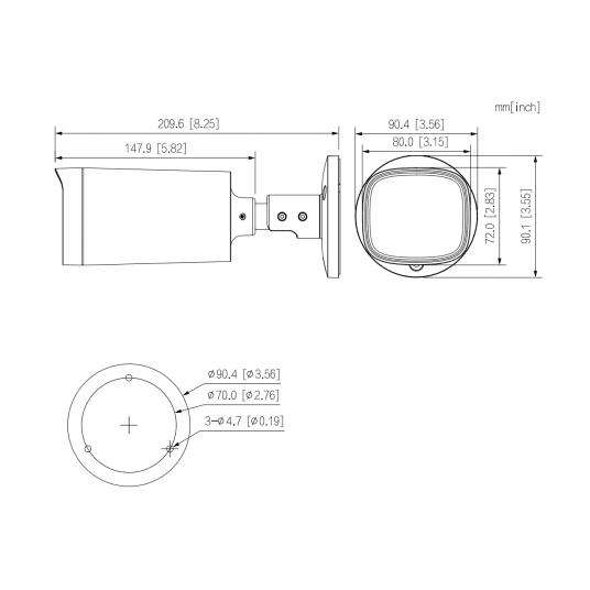 Kamera HDCVI Starlight Motorized Vari-focal IR 4K Dahua - HAC-HFW1801R-Z-A-27135-S2 -zdjęcie numer 3