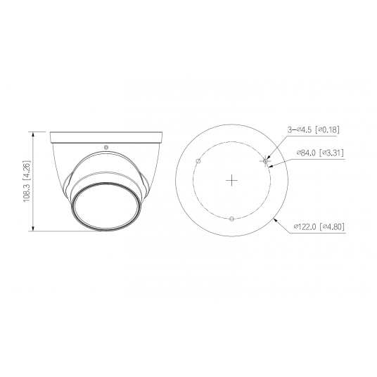 Kamera IP Eyeball Smart Dual Light Vari-focal WizSense Dahua 6MPix -IPC-HDW3649T-ZS-IL-27135