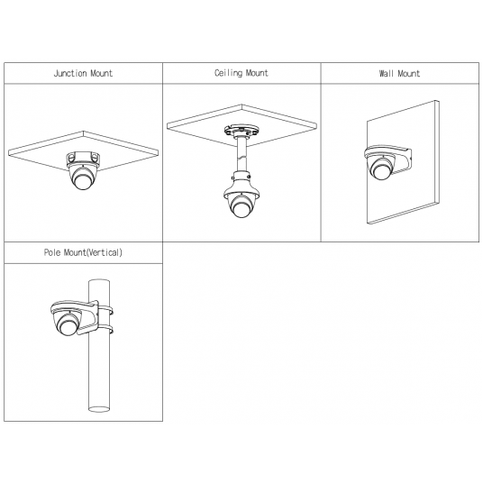Kamera IP IR Fixed-focal Eyeball WizMind 8 MPix Dahua - IPC-HDW4841EM-S-0280B -zdjęcie numer 3