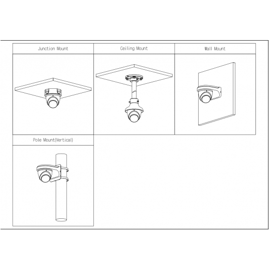 Kamera IP IR Fixed-focal Eyeball WizSense 5 MPix Dahua - IPC-HDW3541EM-S-0360B-S2