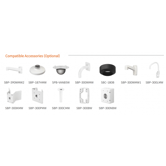 Kamera IP kompaktowa wandaloodporna Hanwha Vision Seria P 8 MPix - PNV-A9081R