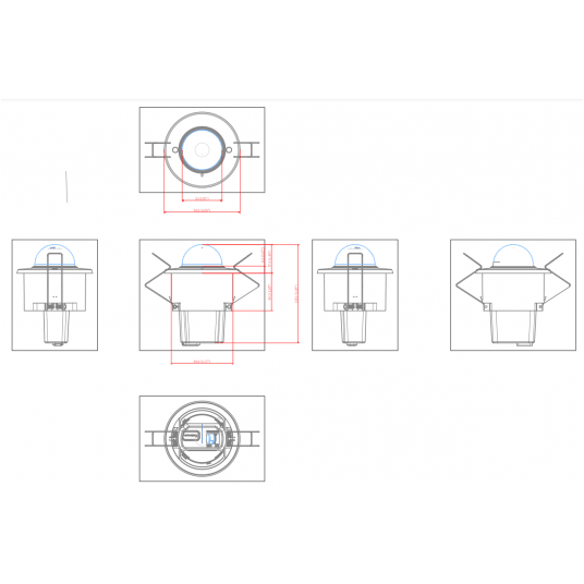 Kamera IP kopułowa 5 MP Seria X Hanwha Vision - XND-8020F -zdjęcie numer 4