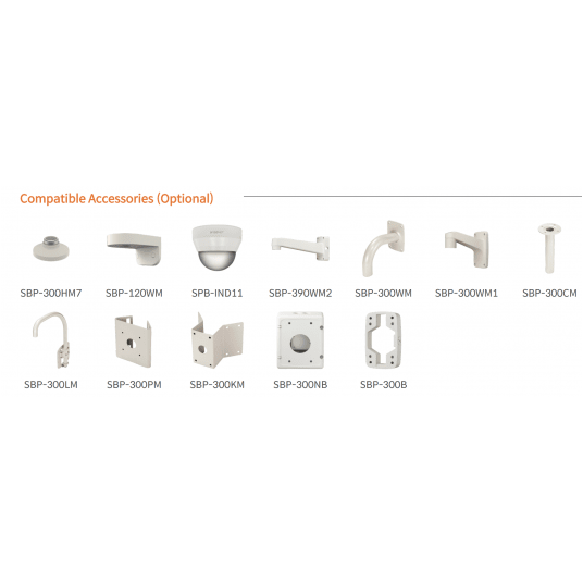 Kamera IP kopułowa 5 MP Seria X Hanwha Vision - XND-8040R -zdjęcie numer 4