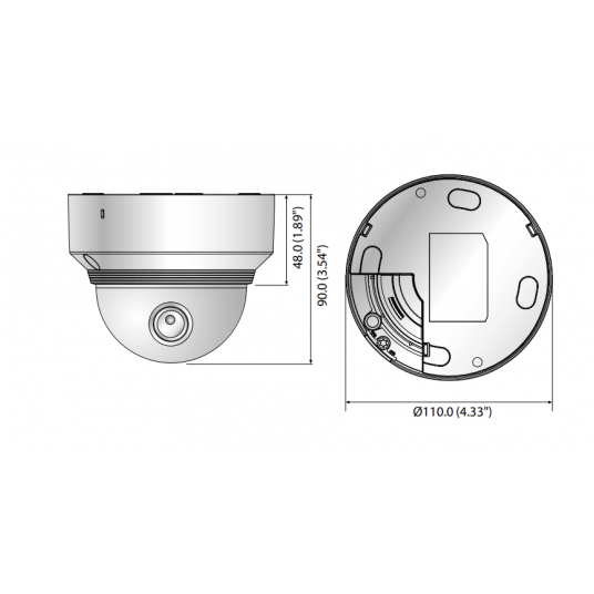 Kamera IP kopułowa 5MP Seria X Hanwha Vision - XND-8020R -zdjęcie numer 4