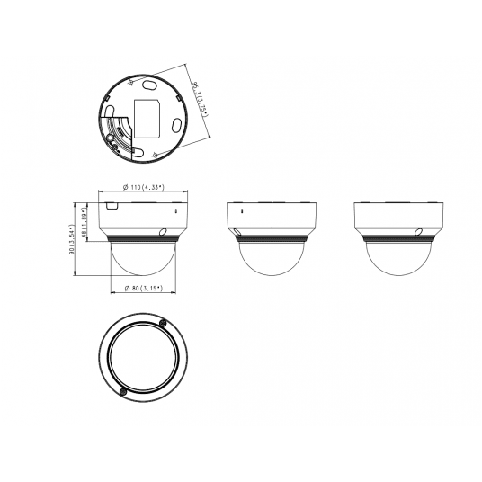 Kamera IP kopułowa 5MP Seria X Hanwha Vision - XND-8020R -zdjęcie numer 5