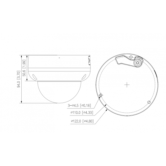 Kamera IP kopułowa 8 MPix Dahua - IPC-HDBW3849R-ZAS-IL-27135 -zdjęcie numer 7