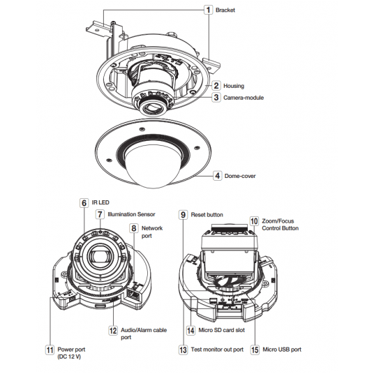 Kamera IP kopułowa 8MP Seria X Hanwha Vision - XND-9082RF -zdjęcie numer 6