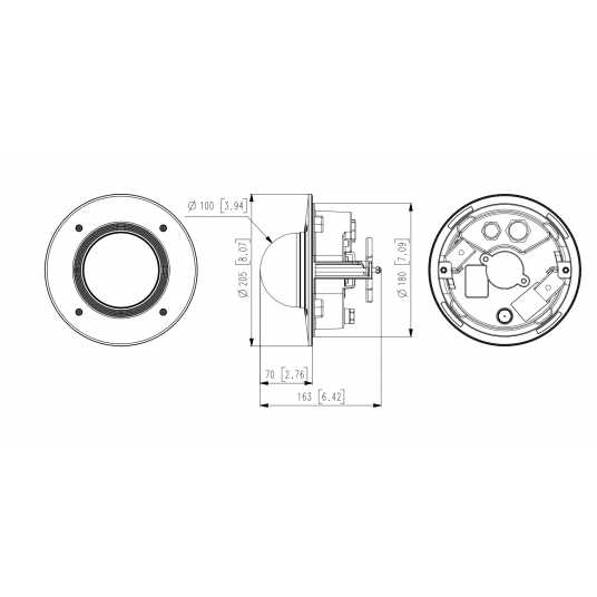 Kamera IP kopułowa 8MP Seria X Hanwha Vision - XND-9082RF -zdjęcie numer 5