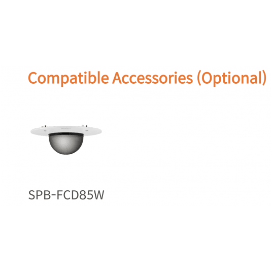 Kamera IP kopułowa Hanwha Vision AI Seria X 5 MPix - XND-8081FZ