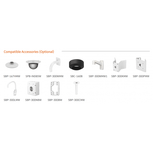 Kamera IP kopułowa Hanwha Vision AI Seria X 5 MPix - XND-8081RV