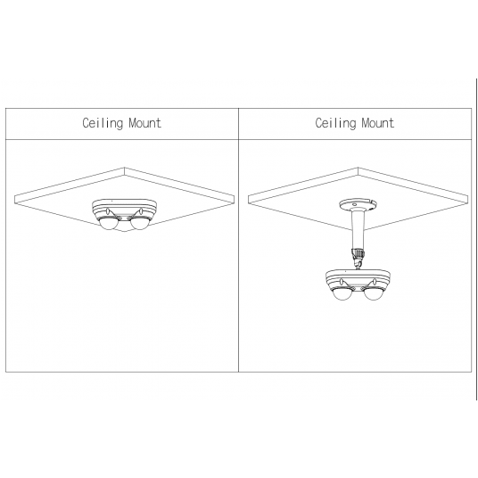 Kamera IP kopułowa Smart Dual Light Fixed-focal WizSense 2x4MPix Dahua -IPC-HDBW2449F-AS-E2-IL-0280B -zdjęcie numer 7