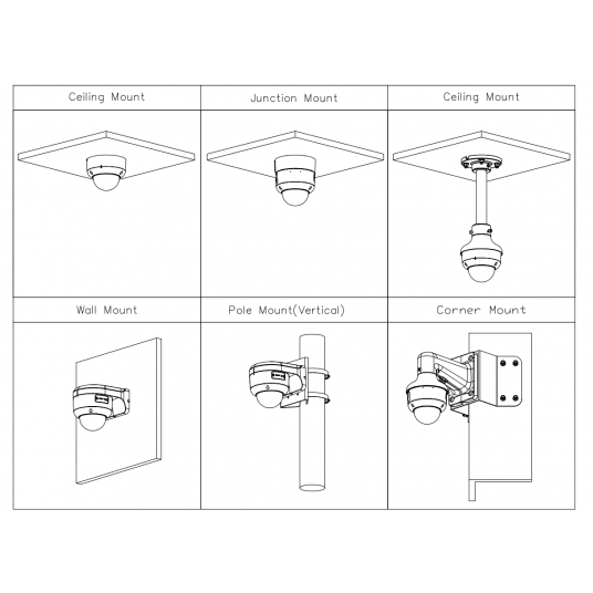 Kamera IP kopułowa WizColor Fixed-focal WizMind 8 MPix Dahua - IPC-HDBW5859R1-ASE-PV-0280B-PRO-Black -zdjęcie numer 8