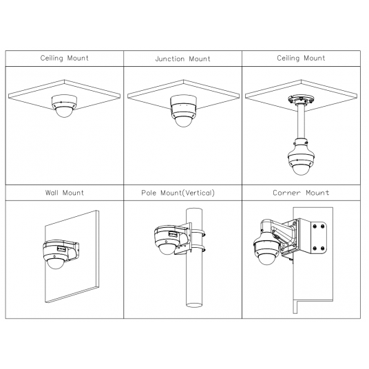 Kamera IP kopułowa WizColor Fixed-focal WizMind 8 MPix Dahua - IPC-HDBW5859R1-ZE-PV-2712-PRO-Black -zdjęcie numer 6