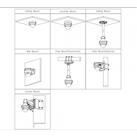 Kamera IP kopułowa WizMind Dahua 5 Mpix - IPC-HDBW5541R-ASE-0280B-S3-BLACK -zdjęcie numer 4