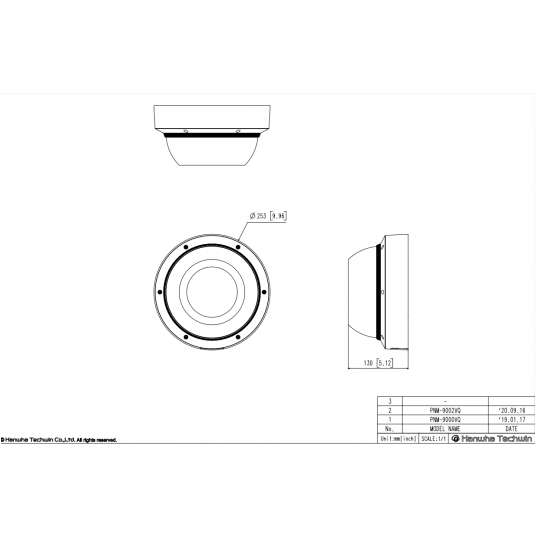 Kamera IP Multisensorowa Hanwha Vision Seria P - PNM-9002VQ