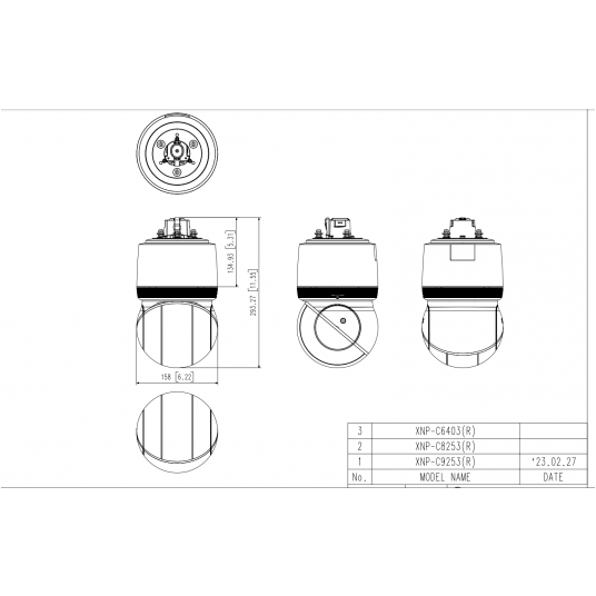 Kamera IP obrotowa Hanwha Vision 8 MPix - XNP-C9253