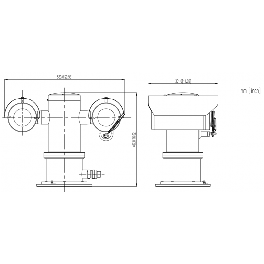 Kamera IP PTZ 2MP STARVIS z 45x zoomem i IR Dahua – EPC245U-PTZ-IR -zdjęcie numer 2