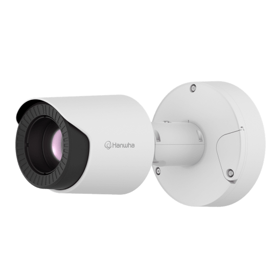 Kamera IP termowizyjna QVGA z teleobiektywem i funkcją AI Hanwha Vision - TNO-C3082T -zdjęcie numer 2