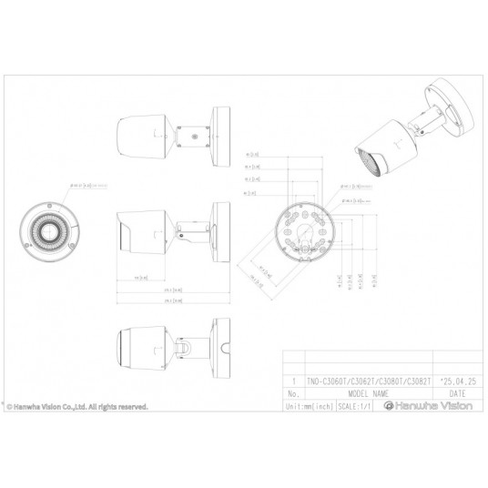 Kamera IP termowizyjna QVGA z teleobiektywem i funkcją AI Hanwha Vision - TNO-C3082T -zdjęcie numer 6