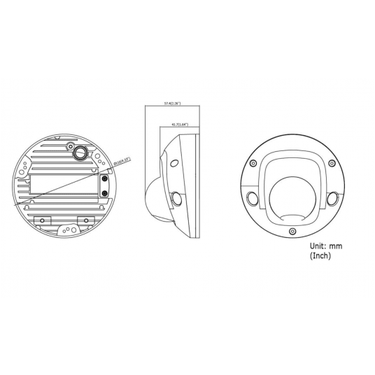 Kamera IP TruVision 4MPix kopułowa - TVGP-M01-0401-WED-B -zdjęcie numer 2